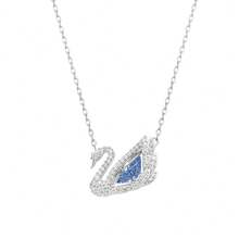 Swarovski Swan Necklace For Ladies 5533397 - Blue 5533397 - View 8