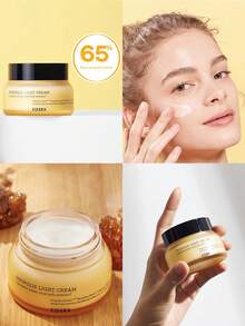 COSRX 65毫升轻盈多用途蜂胶保湿霜，含64.5%蜂胶，日夜保湿，韩国护肤品，无动物实验，不含防腐剂 - 乳霜 - 查看 4