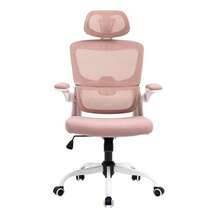 Office Furniture SetCokos Silla Oficina ergonómica de Respaldo Alto con Soporte Lumbar Ajustable y reposacabezas Altura reclinable descansabrazos Ajustables Silla Gamer sillas para Escritorio Silla ergonomica Rosa - Rosa - Ver 1
