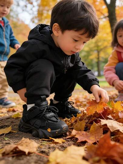 Kids' Sports Shoes, 2025 Autumn/Winter New Breathable Stylish Chunky Sneakers For Girls & Boys, Versatile