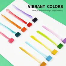 一套50色固体水彩颜料套装，带铁盒，艺术家专业绘画套装，颜料丰富，适合家庭工作室，创意礼品，艺术水彩套装 - 套裝 - 查看 8