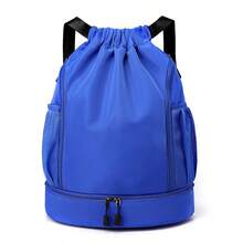 SEYATULLH Large Capacity Basketball Backpack, Breathable Sports Bag, Unisex Basketball Storage Bag