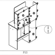 White Makeup Vanity With LED Lighted Mirror, 5 Drawers, Open Shelves, Sliding Mirror Dressing Table, Modern Minimalist Makeup Desk Organizer For Bedroom, Small Apartment Vanity Station - 白色 - 查看 10