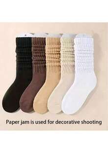 2/6/10/12/24 Pairs Women's Knitted Socks, Loose Socks, Women's Slouch Socks, Women's Slouch Socks, Women's Slouch Socks, Women's Slouch Socks - Multicolor - View 5