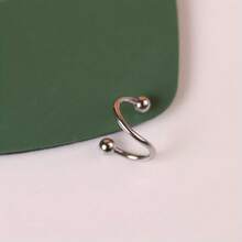 2/3pcs 16G S Lip Ring ﻿18K Gold Plated Spiral Barbell Cartilage Earring Nose Tragus Eyebrow Hoop Helix Piercing Jewelry Black Belly Button Hoop Twisted Bar Studs 3mm Balls Women And Men Body Piercing Jewelry