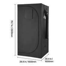 Lampade per la crescita - 100 x 100 x 200 cm, 600D - Visualizzare 10