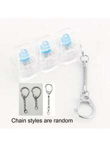 1个键帽钥匙扣 | 机械键盘造型点击器，缓解焦虑 | 酷炫桌面玩具及小玩意礼品 - 彩色 - 查看 8