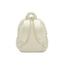 Nike Logo Backpack With Zip Closure, Made Of Polyester (Polyester Fiber), Regular Fit, Unisex And Couple Style. - Coconut Milk and  Orange - View 3