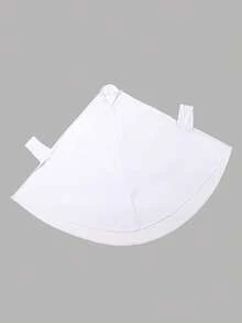 1pc Muslim Women Hijab With Sleeve Covers, Solid Color Crystal Linen Simple Long Khimar, Fashion Versatile Pullover Headscarf, Suitable For Outdoor Prayer, Sun Protection, Breathable For All Seasons