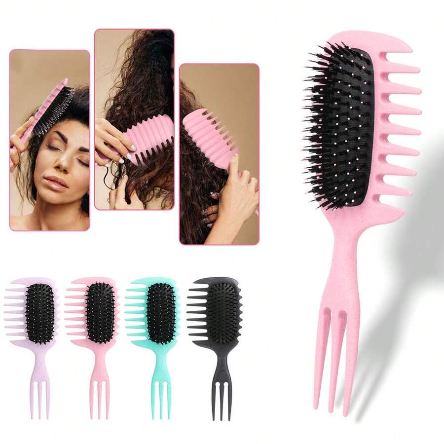 Curl Defining Brush, Curl Brush, Curl Brush For Curly Hair, Curly Hair Brush For Combing And Shaping Men's And Women's Curls To Reduce Pulling And Curl Separation By Candybrush - Multicolor - View 1