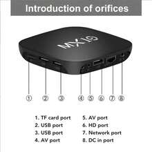 Decodificador, TV box, TV box reproductor de TV de alta definición 4K, apto para uso doméstico - negro - Ver 4