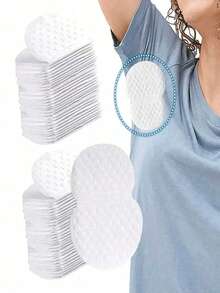 1 Pack Disposable Underarm Sweat Pads, Highly Breathable, Invisible Absorption, Lightweight, Comfortable Odorless, Suitable For Men And Women, Ideal For Hot Summer, Travel, Sports, Outdoor Activities, Also Great Christmas Gift (10pcs/20pcs/50pcs) - one-size - View 4