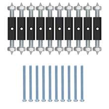 118 /86Type Switch Socket Cassette Repair, Electrical Box Screws Support Rod Switch Universal Outlet Repairer Wall Mount Switch Box Repair Device With Wrench,10Pcs - Multicolor - View 5