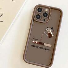 La funda del teléfono está diseñada con bambú marrón y una barra de progreso de café.Es una funda de protección para teléfono personalizada, elegante y sencilla, con diseño a prueba de golpes y anticaídas, resistente a las manchas y duradera, adecuada para  17/17 Pro/17 Pro Max/17 Air/ 16/16 Pro/16 Pro Max/16 Plus/ 15/15 Pro Max/15 Pro/15 Plus/ 14/14 Pro/14 Plus/14 Pro Max/ 13/13 Pro/13 Pro Max/12/12 Pro/12 Pro Max/11/11 Pro/11 Pro Max/XR/X/XS/XS Max. Es el regalo de cumpleaños perfecto para novias, novios, esposos, esposas, amigos o para uno mismo, innovador y a la moda, adecuado tanto para hombres como para mujeres.Hecho de TPU suave para protección.Estuche de café Max, estuche de café móvil, estuche para teléfono móvil - Marrón 2853 - Ver 7