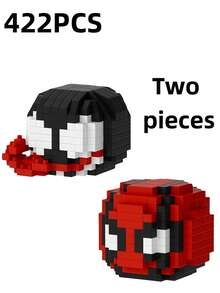 This Cute Building Block Set Includes Spider-Man, Deadpool And Other Characters, Which Is Very Suitable For Boys And Girls To Engage In Edutainment DIY Projects. These Toys Can Be Used As Desktop Decorations As Well As Toys For Block Enthusiasts To Build Various Action Figures And Block Models.