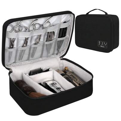 AliLeader Barber Tool Box, Barber Tool Bag, Barber Scissor Bag, Barber Scissor And Supplies Storage Bag, Professional Barber Accessory Set, Barber Scissor Storage Bag, Shaving Kit, Comb, Hairdressing Accessories, Hair Dryer, Hair, Travel, Hairstyling Products, Hairstyling Tools, Hairstyling Supplies, Barber, Hairdressing Accessories, Barbershop, Hairstyling Equipment