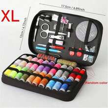 1set Sewing Kit With Sewing Supplies And Accessories(Multiple Specifications Optional), Sewing Kit For Adults,Emergency Repair And Travel Kits ,Portable Sewing Supplies Accessories Contains Thread, Needle, Scissors, Measure Tape, Dorm Room Essentials ,Gifts For Family, Friend Adults Beginner Kids Traveler Sewing Supplies - 彩色 - 查看 13