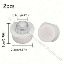 2个高精度木工水平仪，带气泡，加厚锁扣，方形和圆形，垂直和水平，气泡可更换，无需电池 - 彩色 - 查看 8