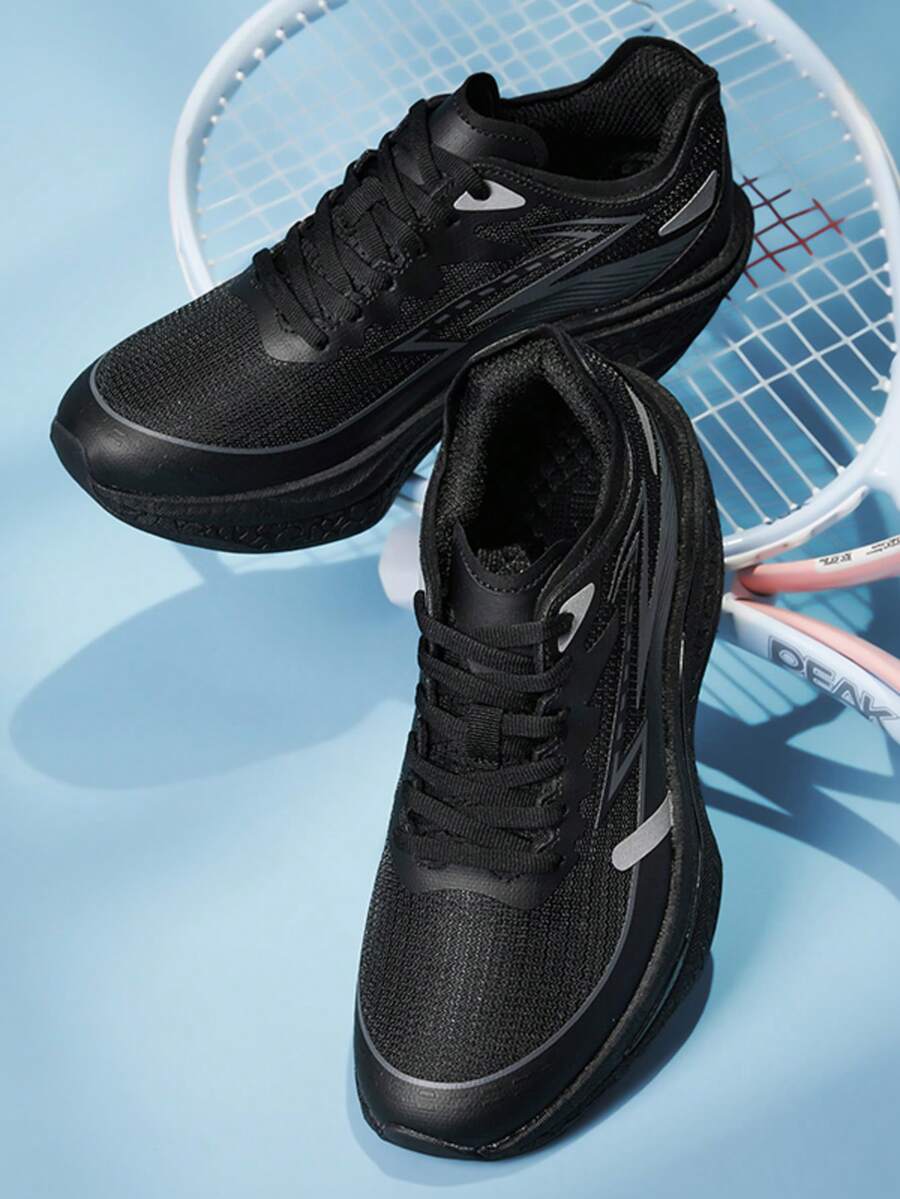 Men's Comfortable Versatile Sneakers, Popcorn Low-Top Outdoor Sports Shoes - Black - View 1