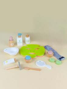 Children's Role Play Set, Little Girl's Vanity Table Makeup Toy Set, Pretend Play Home Series - Multicolor - View 12