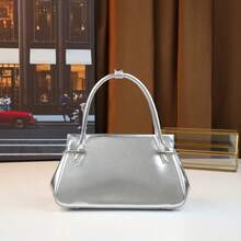 Versatile Commuter Chic Pleated Handbag Women 2026 New Boston Bag Fashion Tote