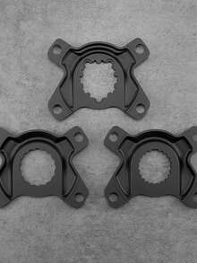 ZRACE BCD110 4-Bolt Chainrings Direct Mount Spider For 105 ULTEGRA DURA-ACE,3 Ports Optional Easton Spider Chainring