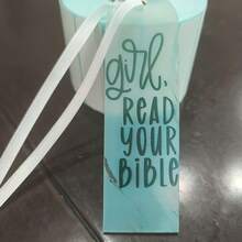 Bộ 1/3/5 chiếc thẻ đánh dấu Kinh Thánh bằng acrylic, thiết kế chủ đề tôn giáo, nhãn dán văn phòng phẩm, thẻ đánh dấu sáng tạo, món quà hoàn hảo cho người yêu sách. - Nhiều màu - Xem 5