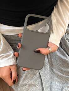 简约优雅的灰色手机壳，适用于 17 Pro Max/17 Pro/17 Air/17/16 Pro Max/16 Pro/16/16 Plus/15/15 Pro Max/15 Pro/15 Plus/11/12/13/14 Pro Max/XS/XR/11 Pro/11 Pro Max/12 Pro/12 Pro Max/13 Pro/13 Pro Max/14 Pro/14 Pro Max/14 Plus，软壳，男女创意设计