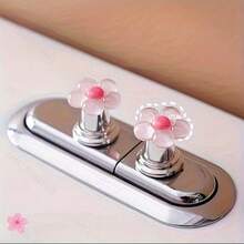 Toilet Buttons, Flower Shaped Toilet Buttons, Toilet Water Tank Push Buttons, And Creative Toilet Accessories