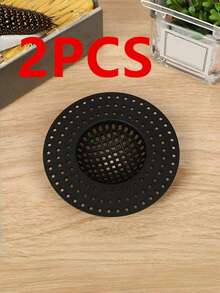 1/2件装厨房水槽浴室排水过滤器，排水滤网，马桶堵塞和害虫防护罩，厨房水槽滤网 - 彩色 - 查看 14