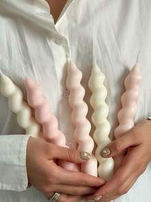 Khuôn nến sáp hình chữ nhật, chịu nhiệt | Khuôn silicon đàn hồi cao, đa năng - Dùng để làm nến, đạo cụ chụp ảnh, trang trí nhà cửa cho các dịp lễ, tiệc gia đình, bữa tối dưới ánh nến, quà tặng thủ công, v.v. Được đúc nguyên khối, dẻo dai và dễ vệ sinh, có thể tái sử dụng. - trắng - Xem 10