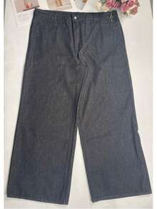 Relaxed-Fit Jeans, Versatile And Casual, Perfect For All Seasons. - Black - View 6