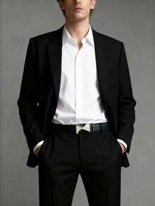 Herren Texturierter Metall Automatikgürtel, Business Lässig Stil, hochwertiger Metallgürtel, Hochzeitsaccessoire, Winteraccessoire, formeller Gürtel, Große Größen Bundgürtel, Herren Accessoire