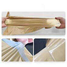 10/20/25/30/50 piezas Bolsas de mensajero de color café, adecuadas para la escuela, la oficina, los regalos, el embalaje de mensajería comercial, aplicables para el Día de San Valentín - marrón - Ver 4