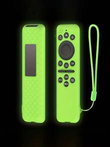 1 pieza Funda protectora de silicona para control remoto, adecuada para BN59-01432A/BN59-01480L, minimalista y lujosa, material de silicona suave, diseño a prueba de polvo y golpes, placa posterior hueca, con correa de mano aislante, Día de San Valentín, Cachorro, Carnaval, Día de la Mujer, Artículos esenciales de viaje, Recuerdos de boda, Y2k, Dormitorio, Accesorios de coche para mujeres, Decoración de cocina - Multicolor - Ver 13