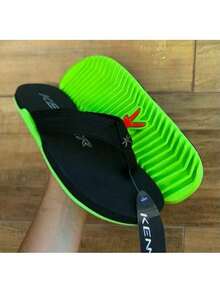 2025 Kener NK6 L7 Men's Sporty Comfortable Super Lightweight Soft Sole Flip-Flops - Immediate Shipping - Sizes 38 To 45 - PTO VRD L - View 3