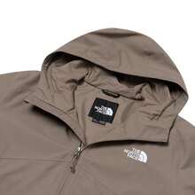 The North Face M MTN RAIN JACKET - Lightweight Hooded Men's City Cycling Commuter Jacket - Brown - View 8