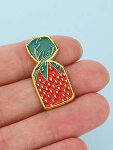 A Zinc Alloy Enamel Pin, Unique Fashion Brooch, Creative Backpack, Hat, Jacket Accessories, Men's And Women's Birthday Gifts, Novel Clothing And Jewelry - 1pc - 查看 2