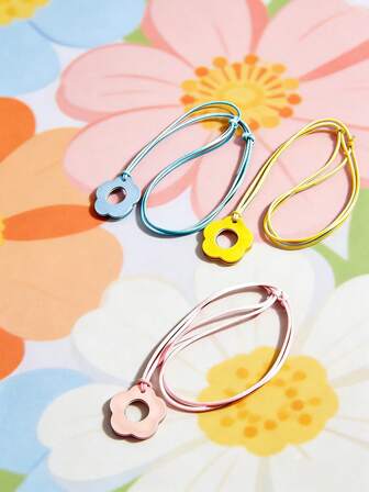 Färgglad blomhänge glasögonkedja, söt och avslappnad daglig accessoar