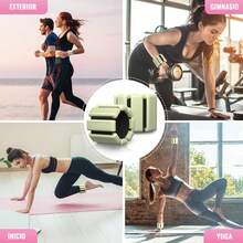 2 PCS Polainas Para Tobillos Y Mu?ecas,1 Lb Tobilleras Y Mu?equeras De Silicona Antideslizantes Ajustables,Entrenamiento De Fuerza De Tobillo,Mu?eca,Brazo Y Pierna(2lb\/Par) - Verde - Ver 6