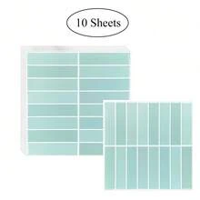 1/10/20 Piezas Azulejos de pared autoadhesivos de color dopamina - Azulejos de salpicadero brillantes para cocina y baño, fácil DIY, pegatinas de azulejos de pared autoadhesivas y removibles, adecuadas para salpicadero de cocina y baño de vacaciones - Multicolor - Ver 19