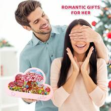 Tabletop Decoratons Building Block Toys, Room Home Decor, Christmas Creative Decorations, Suitable For Christmas And Birthday Gifts, Valentine's Day For Her Mom Women Wife Girlfriend, 500+ PCS - Multicolor - View 9