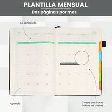 Agenda 2026 Diario, Agendas Libreta Notebook Diaria Planner 2026, Pestaas de Enero a Diciembre, Tamao A5 21.1*14.5cm, Agendas Planificador Diaria y Semanal y Mensual, Agenda 2026 Mujer/Hombre