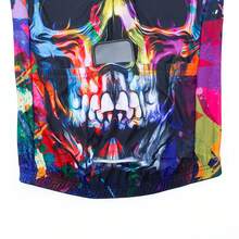 RAUDAX Men's Fashion Skull Graphic Cycling Sweatshirt, Unique Creative Print, Breathable Quick-Dry Lightweight Sportswear - Multicolor - View 10