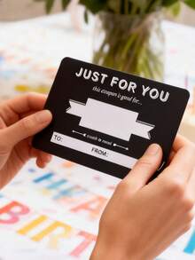 10pcs/Set Valentine's Day Scratch Cards, Birthday Surprise Scratch Cards, DIY Commemorative Gifts And Gift Cards, Anniversary Gifts, Couple Scratch Card Coupons, Birthday Scratch Cards - Multicolor - View 5