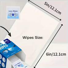 200-Pack Lens Cleaning Wipes - Individually Packaged, Moisturizing Eyeglass Cleaning Wipes With A Fast-Acting Formula, Suitable For Eyeglasses, Sunglasses, Mobile Phones, Cameras, And Electronic Devices - High-Quality Wipes, Screen Protector Friendly, Leaves No Residue, Suitable For Lens Coatings - Portable Single-Use Packaging (200 Wipes) - Powerful Dust Removal Wipes - 200 個一包 - 查看 3