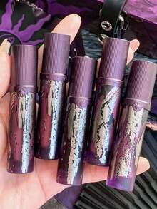 GIRLCULT Love Language Matte Lip Gloss | Ruby Radiance | Cosmic Berry | Holographic Shimmer | Starry Sky Sparkle | Smudge-Proof Formula | Faux Pearl Sheer Veil | 3.8ml/0.13 Fl.Oz - G81 Puppet - 查看 10