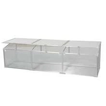 Outdoor Mini Greenhouse For Winter, Portable Polycarbonate Greenhouse With Aluminum Frame, Openable Top Ventilation, Cold Frame For Balcony Patio, Plant Greenhouse For Herbs Vegetables Flowers, Rustic Style Garden Greenhouse - 銀色 - 查看 9