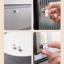 Toilet Buttons, Flower Shaped Toilet Buttons, Toilet Water Tank Push Buttons, And Creative Toilet Accessories
