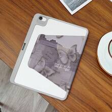 360° Rotatable IPad Protective Case, Y-Shaped Folding Stand, High-Definition UV Printing, Compatible With IPad 11 2025, IPad Air 11/13 2025 M3, IPad Air (M2) 11/13 Inch, IPad Air 4/5/6 10.9inch, IPad Pro 11 Inch, IPad Pro 12.9 Inch, IPad 10.2 Inch, IPad 9th/10th Generation And Various Models, Protective Cover Design, Support Multi-Angle Adjustment, Six-Way Stand Placement, Built-In Pen Slot, Transparent Back Cover, Anti-Drop Protection, Auto Wake/Sleep Function - Multicolor - View 6